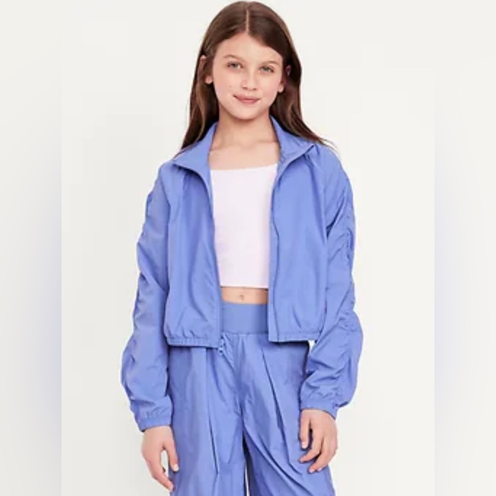 Old Navy Active kids Light Blue Jacket pants set